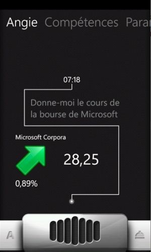 Angie, en version bêta sous Windows Phone