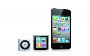iPod shuffle, nano et Touch