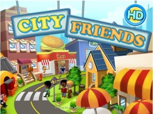 Application iPad City Friends HD.