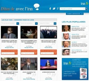 INA met ligne florilege petites phrases politiques