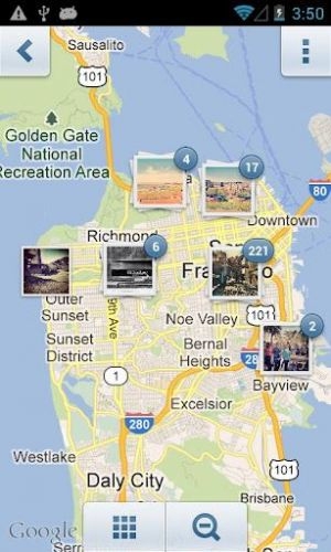 Instagram integre geolocalisation photos