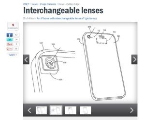 iPhone 5 pourrait disposer objectifs interchangeables
