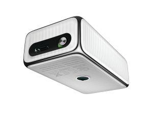 La Logitech Cube fait également office de dispositif de présentation