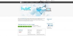 L'offre gratuite d'Hubic propose jusqu'à 25Go d'espace de stockage gratuit
