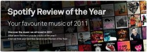Spotify a établi la liste des titres les plus populaires de 2011