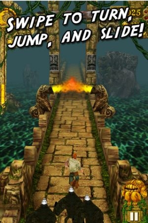 Temple Run, application iPhone