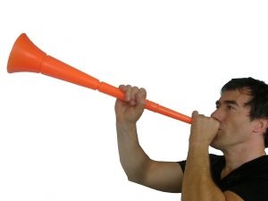 La vuvuzela, un instrument populaire africain